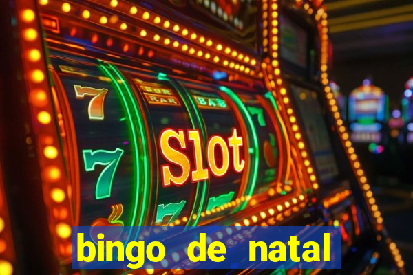bingo de natal para imprimir gratis